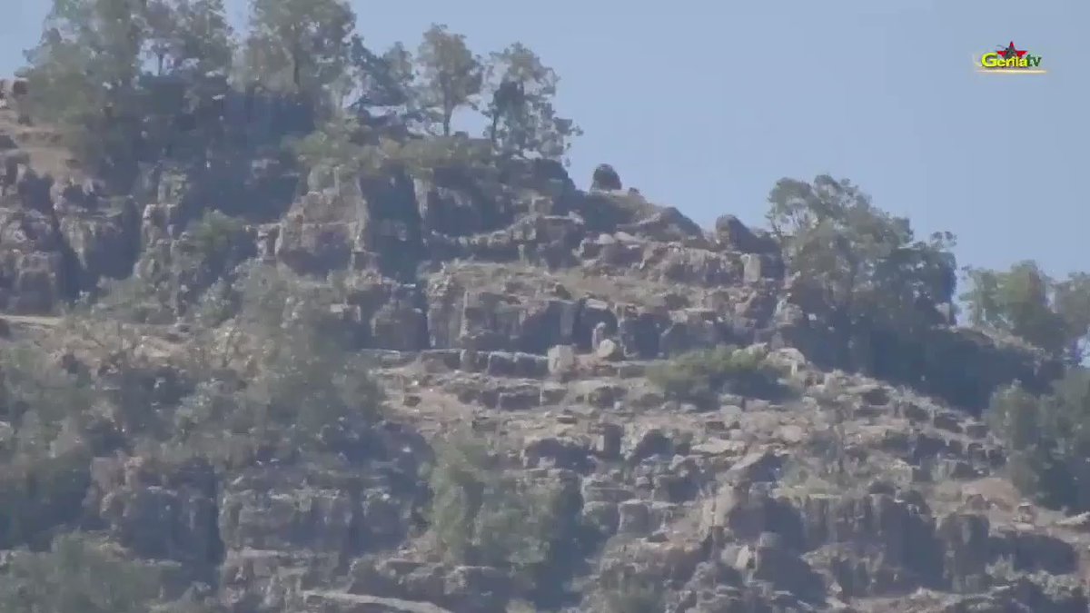 PKK/HPG released the footage of the attack on TAF/TSK position in Zap Region on June 11. The attack was carried out with a 9M113 Konkurs pattern ATGM —possibly sourced/obtained from Syria— as usual