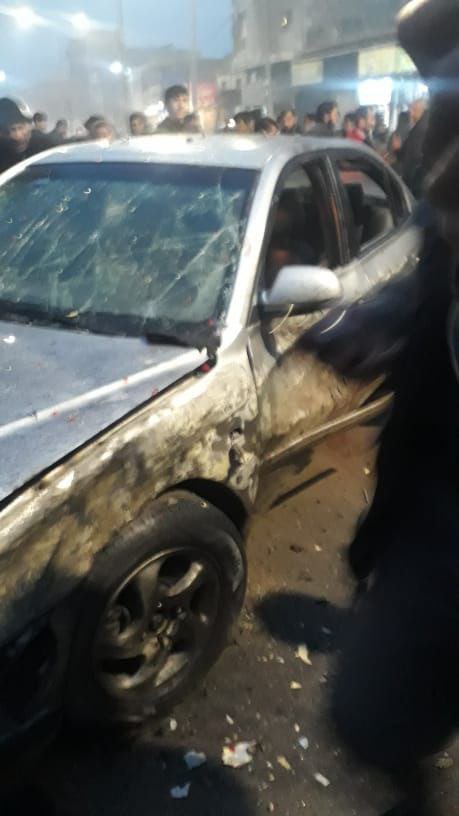 Car bombing in al Bab a short time ago. There are dead and wounded as a result of the terror attack. At least one person completely dismembered