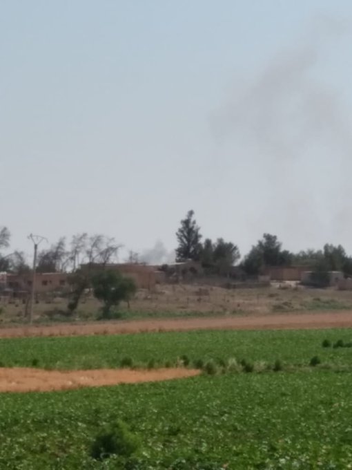 The Turkish forces bombed the villages of Al-Kouzeliya and Umm Al-Keif, north of Tal Tamer district in the northwestern countryside of Hasaka, which led to the Tal Tamr power station being out of service as a result of targeting the electrical lines feeding it.