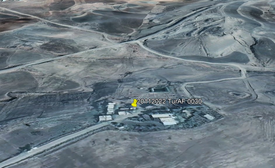 Another strike point of TurAF on Teqil Bakl, south of Malikiyah. This target was pounded in february and seems this time completely destroyed