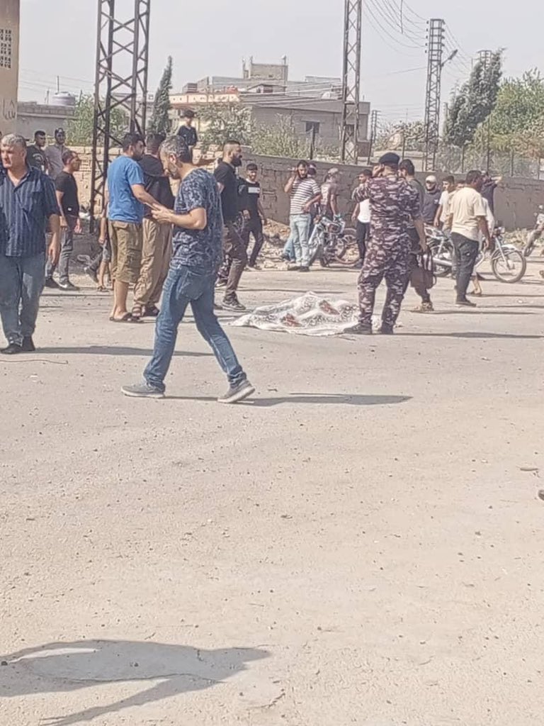 L'armée turque a mené une frappe de drone sur un véhicule à Qamishlo près de l'hôpital