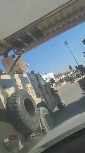 SDF inside Aleppo International Airport.