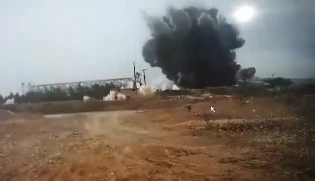 Der heutige Luftangriff der türkischen F16-Flugzeuge auf die Stellungen der SDF-Miliz in der Nähe von Sarrin