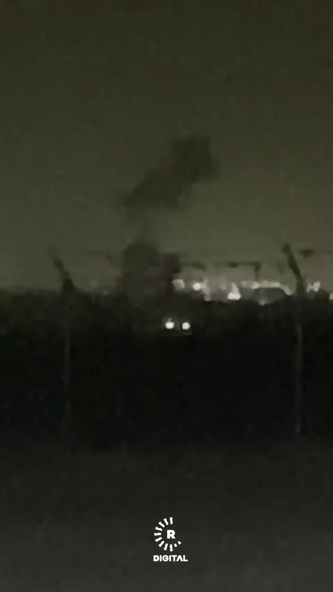 According to several eyewitnesses speaking to Rudaw, an unidentified object — possibly a drone or a missile — has crashed in the vicinity of Erbil International Airport