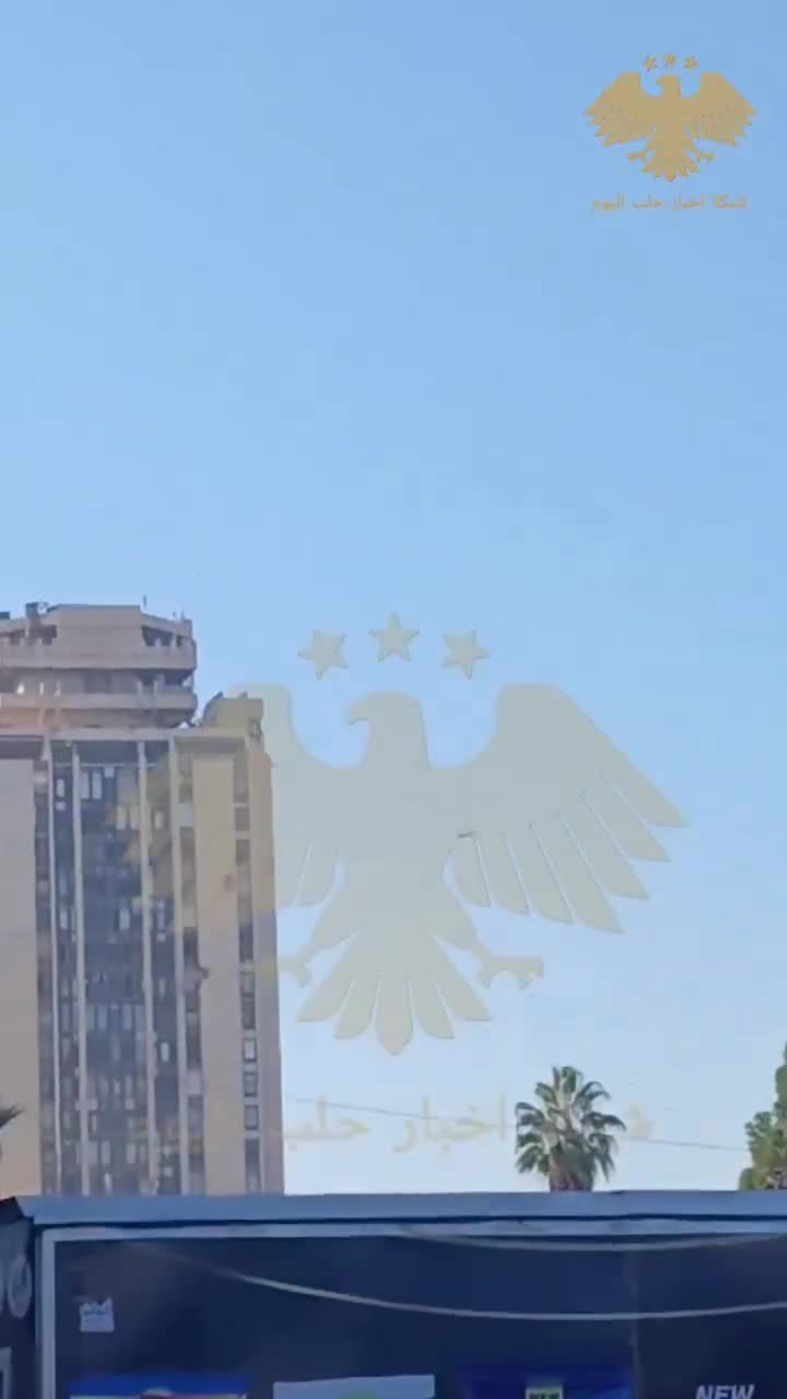 SDF launching suicide drones from their positions in the East, targeting the city of Aleppo