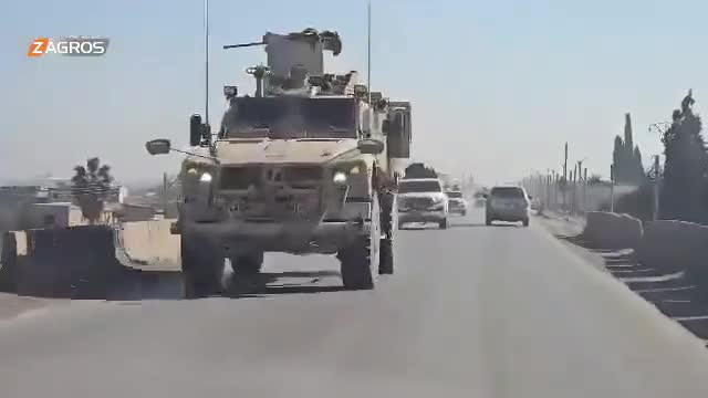 Bir ABD devriyesi Rakka şehrini terk ederek El-Kasrat köyünden geçti ve Deir Hafer'e doğru ilerledi.