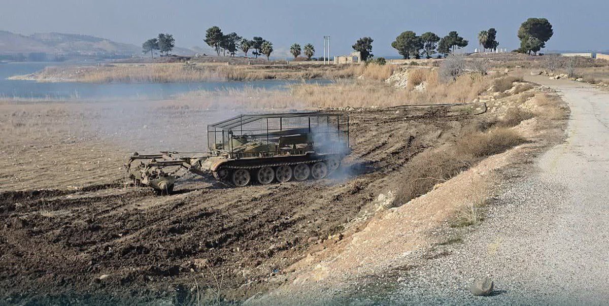 Les opérations de déminage se poursuivent autour du tombeau de Suleyman Shah.