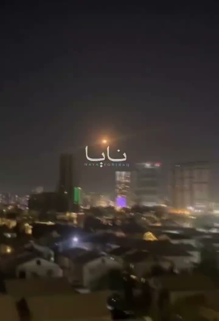 Interceptions au-dessus du gouvernorat d'Erbil, dans le nord de l'Irak