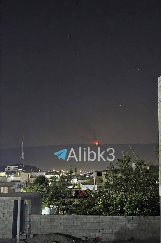 Un incendie s'est déclaré sur la base américaine de Harir, à Erbil, dans le nord de l'Irak.